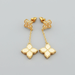 New Clover Naked Necklace Jewelry Three Piece Set