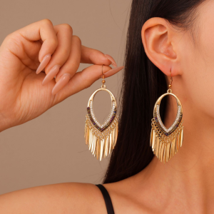 Vintage tassel earrings